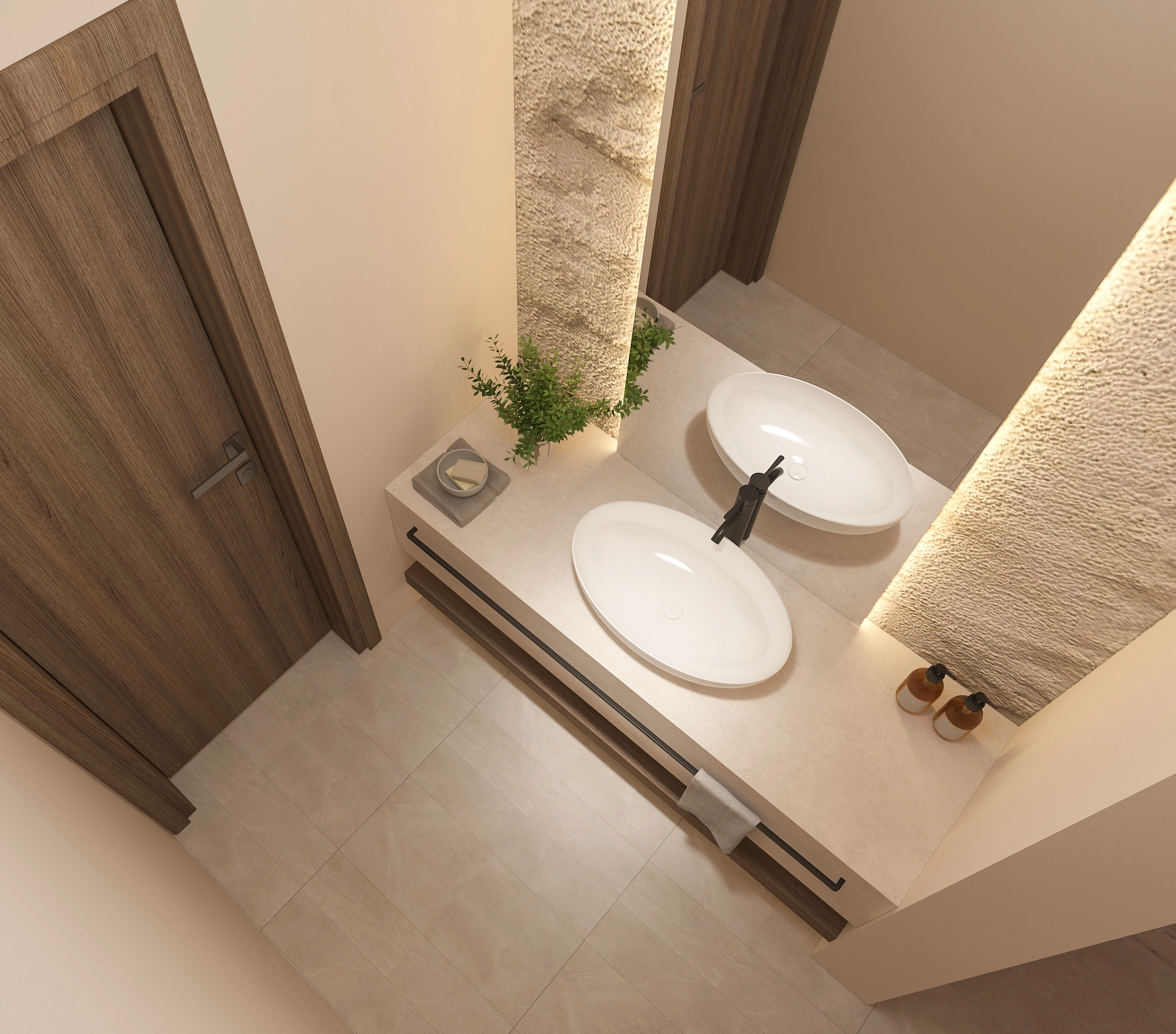 Wash & Bathroom View 3